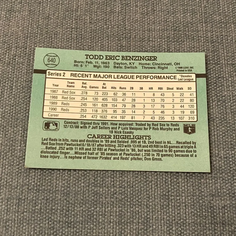 Donruss see pictures